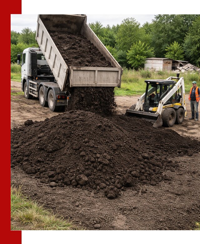 Поставка плодородной земли с доставкой самосвалом в Мончегорске