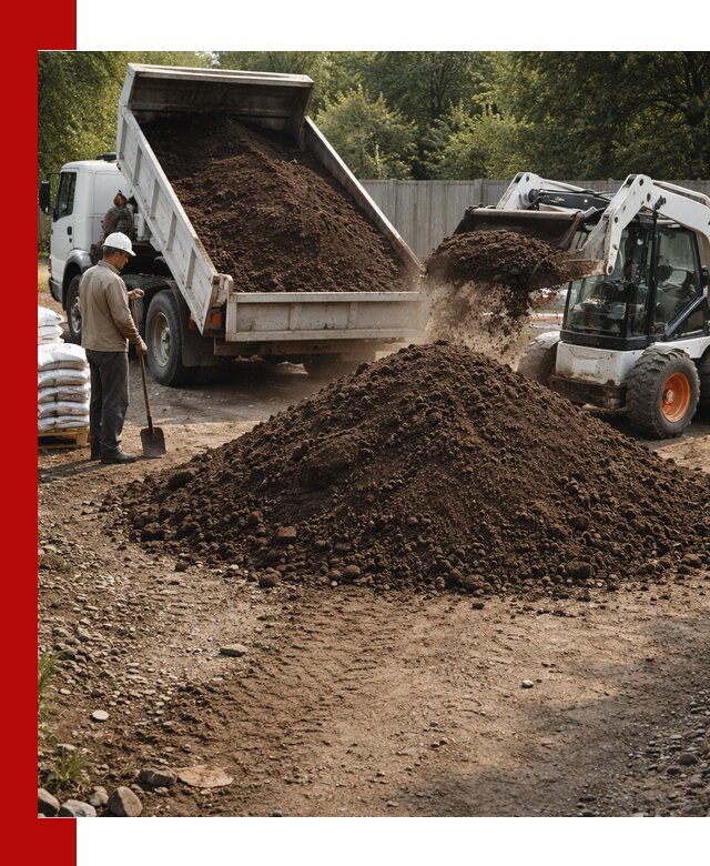 Доставка растительного грунта в Мончегорске от производителя оптом и в розницу