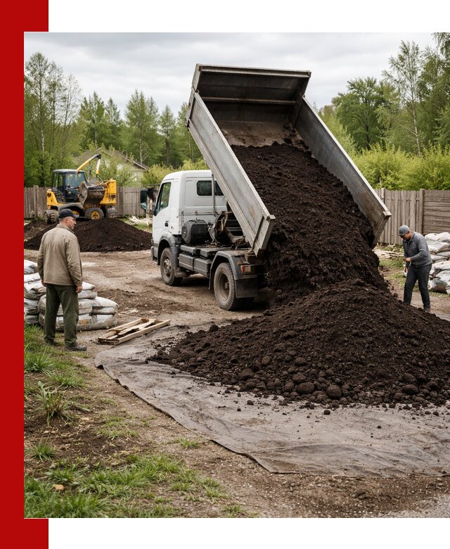Доставка качественного почвогрунта в Мончегорске оптом и в розницу