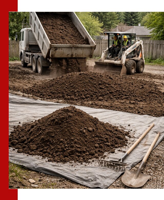 Грунт для отсыпки участка с доставкой в Мончегорске