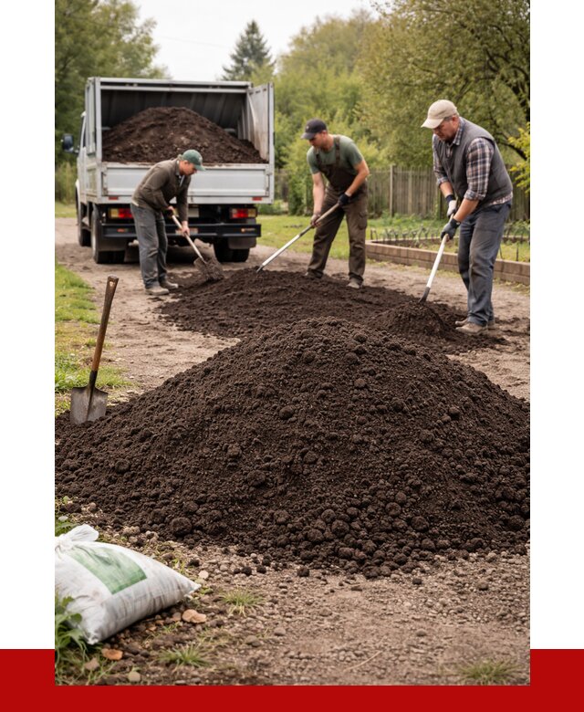 Купить землю для огорода в Мончегорске от 3232 р./куб | ПРОНЕРУДМнч