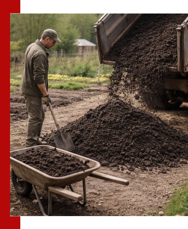 Доставка качественной земли для огорода в Мончегорске