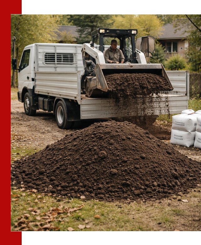 Доставка садовой земли в больших объёмах в Мончегорске