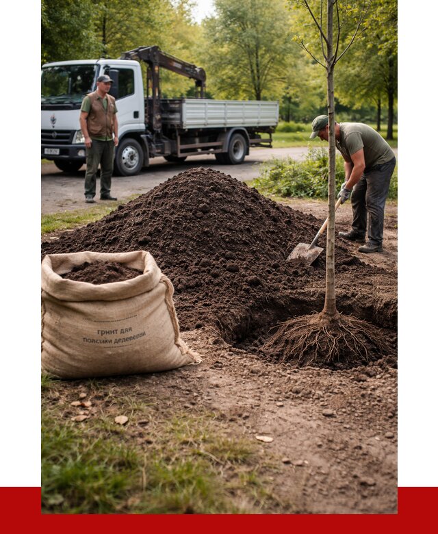 Грунт для посадки деревьев в Мончегорске от 1212 р. | ПРОНЕРУДМнч