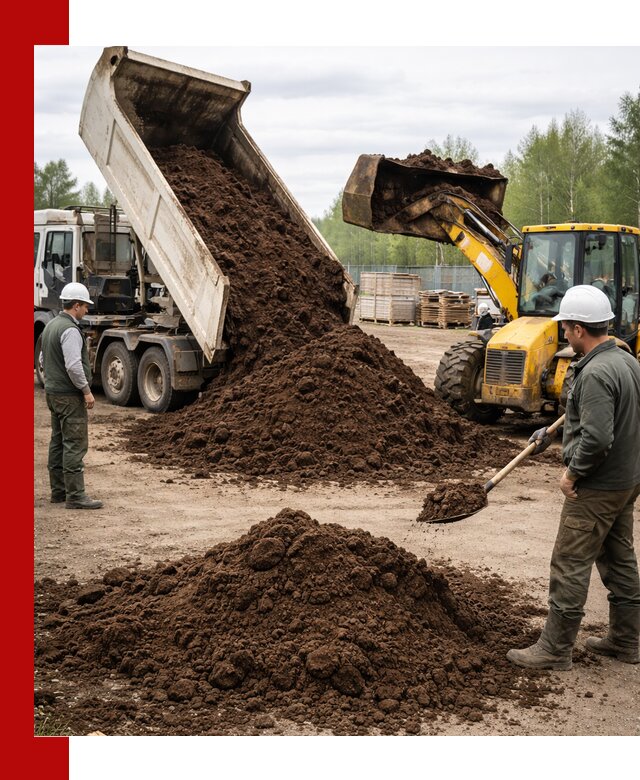 Доставка торфа оптом и в мешках в Мончегорске