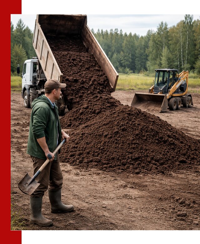 Купить верховой торф с доставкой в Мончегорске для садоводства и растений