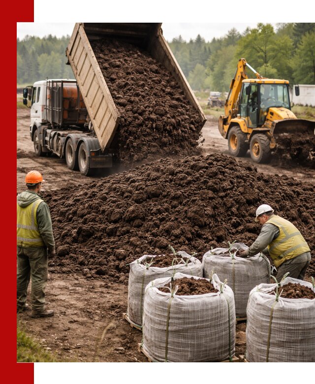 Доставка нейтрального торфа в Мончегорске оптом и в розницу