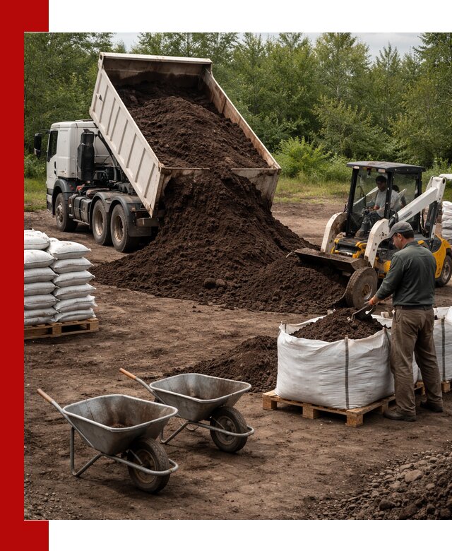 Доставка и продажа торфогрунта в Мончегорске оптом и в розницу