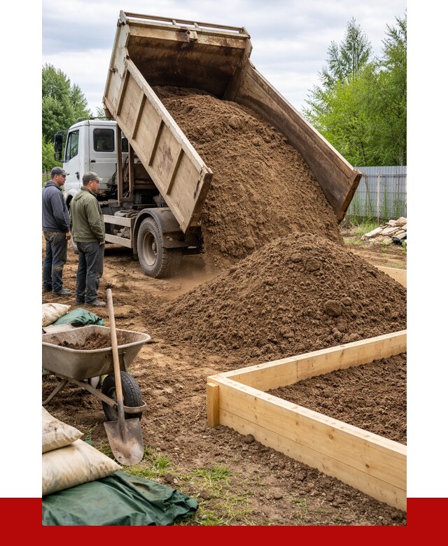 Торфо песчаная смесь в Мончегорске с доставкой от 1869 р. | ПРОНЕРУДМнч