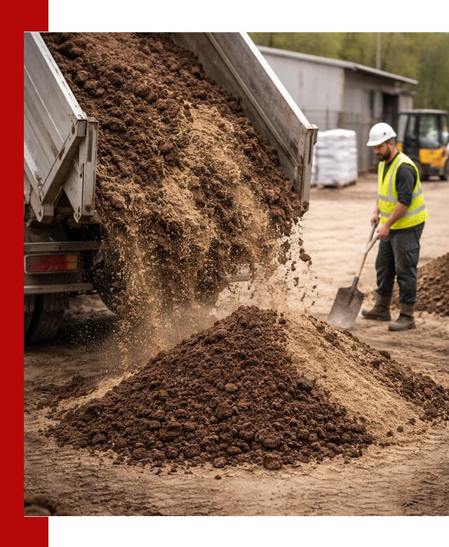 Доставка торфо-песчаной смеси в Мончегорске для строительства и озеленения