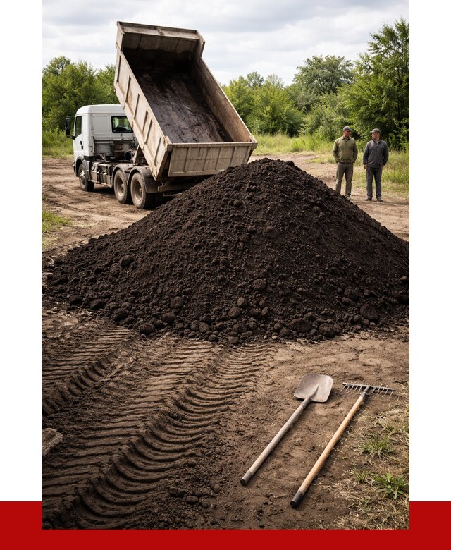 Купить чернозем навалом в Мончегорске от 1212 р. за куб | ПРОНЕРУДМнч