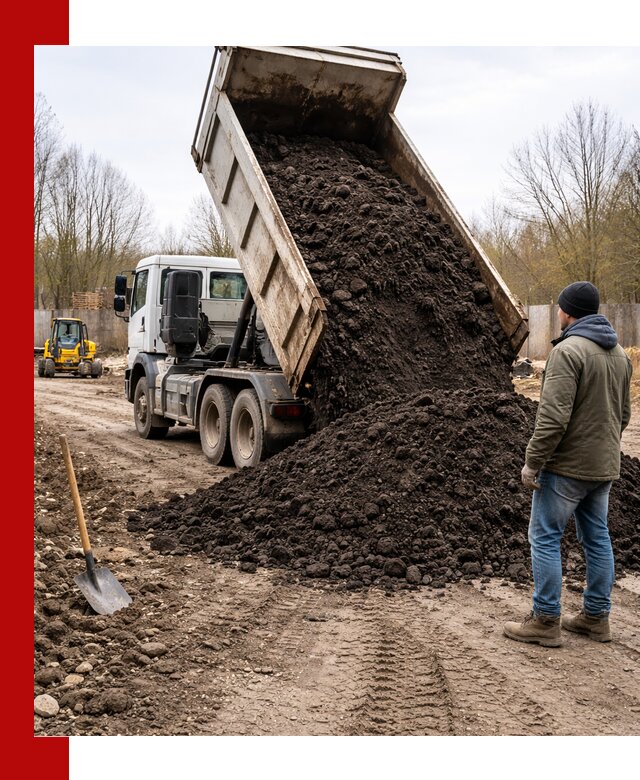 Доставка чернозема навалом в Мончегорске быстро и выгодно