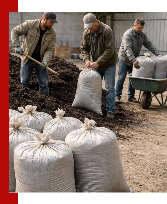 Купить чернозем в мешках с доставкой в Мончегорске