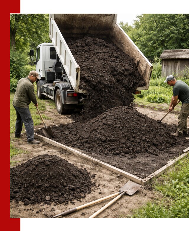 Купить чистый чернозем для огорода с доставкой в Мончегорске