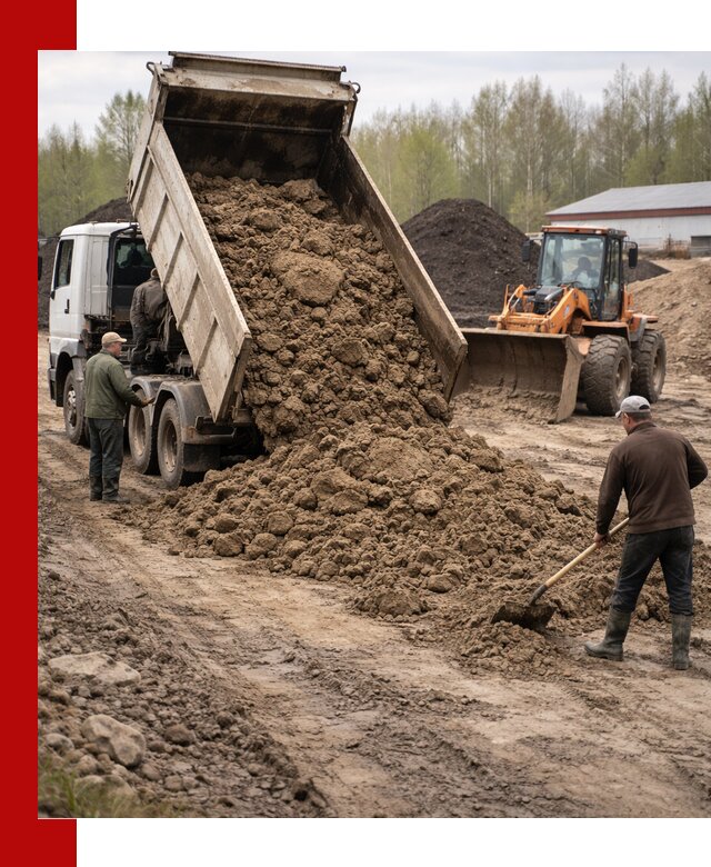Доставка глин и суглинков в Мончегорске оптом и вкрай