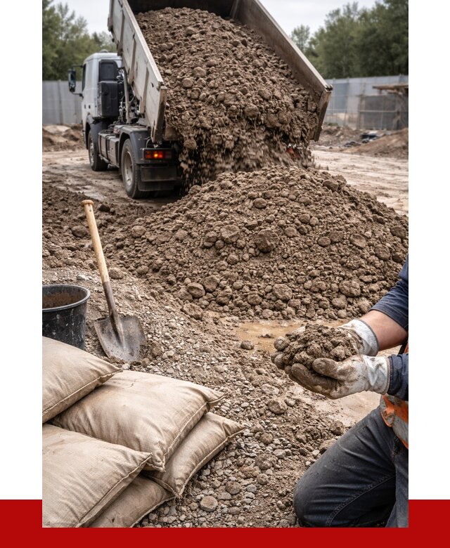 Купить глина для засыпки в Мончегорске от 1212 р. за куб | ПРОНЕРУДМнч