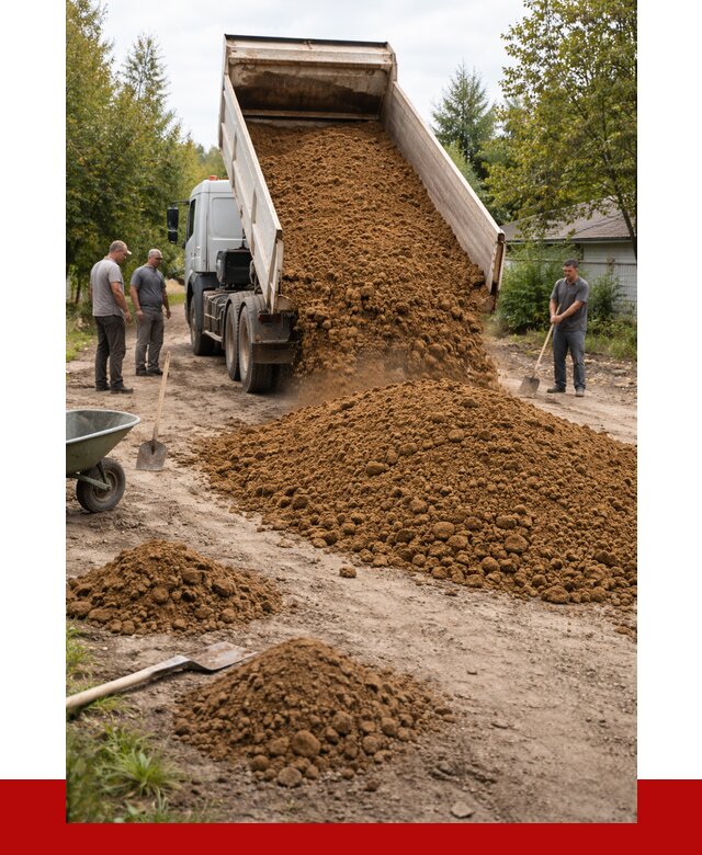 Купить суглинок с доставкой в Мончегорске от 2525 р. за куб | ПРОНЕРУДМнч