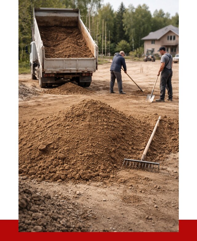 Суглинок для планировки в Мончегорске с доставкой от 4242 р. | ПРОНЕРУДМнч