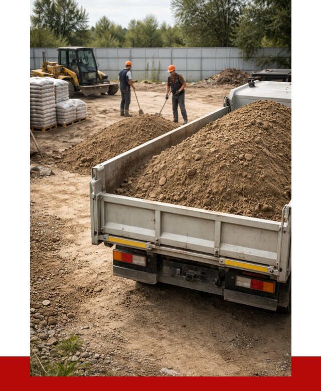 Супесь с доставкой в Мончегорске от 2475 р. за куб | ПРОНЕРУДМнч