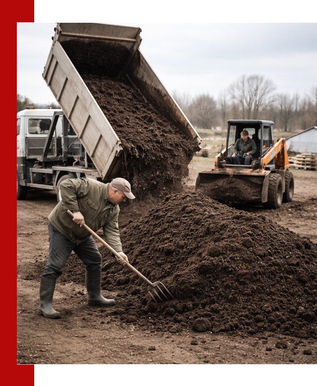 Доставка и продажа перегноя в Мончегорске быстро и дешево