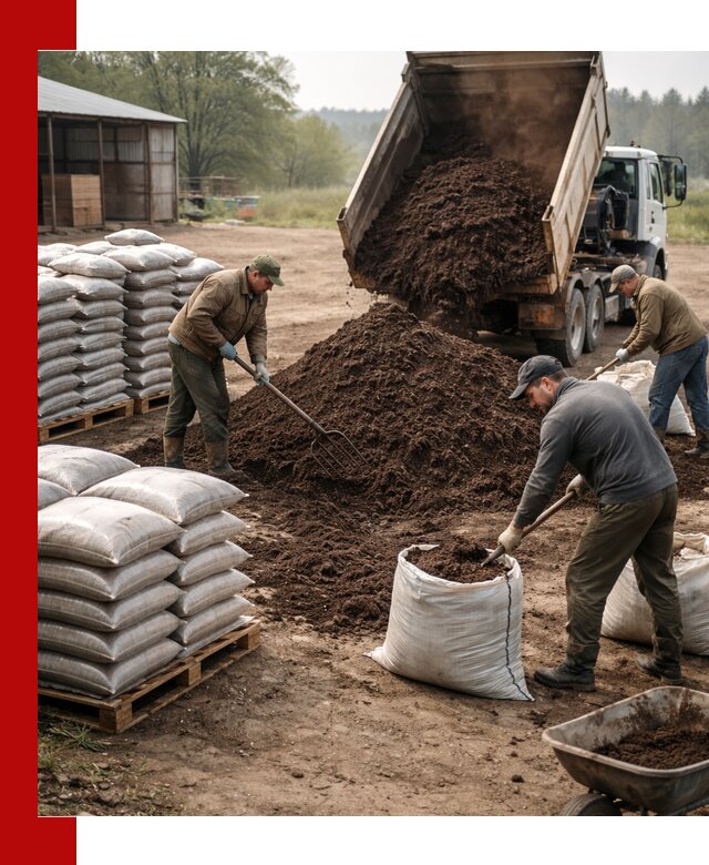 Доставка компоста оптом и в розницу в Мончегорске