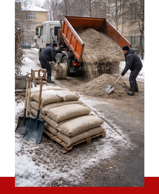 Противогололедные материалы оптом в Мончегорске от 4242 р. | ПРОНЕРУДМнч