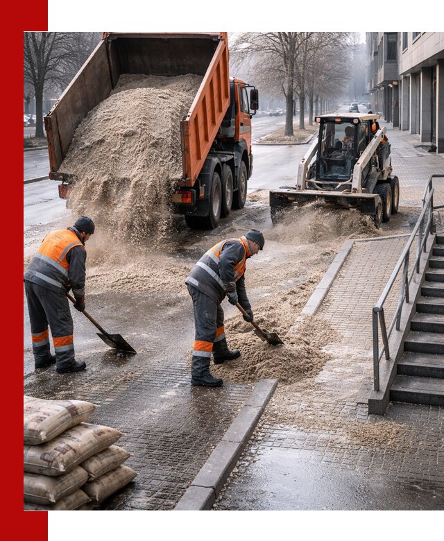 Поставка противогололедных материалов в Мончегорске