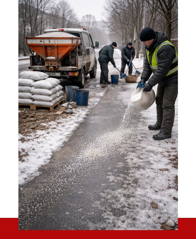 Реагент против гололеда в Мончегорске с доставкой от 4545 р. | ПРОНЕРУДМнч