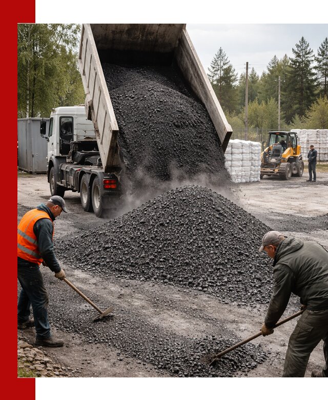 Доставка и продажа асфальтного гранулята в Мончегорске