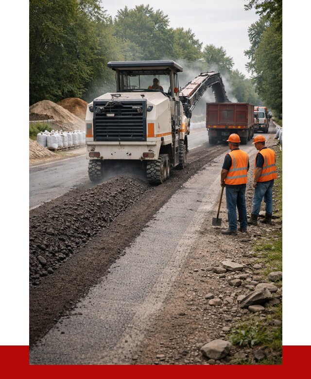 Фрезерованный асфальт в Мончегорске от 2222 р./куб. | ПРОНЕРУДМнч