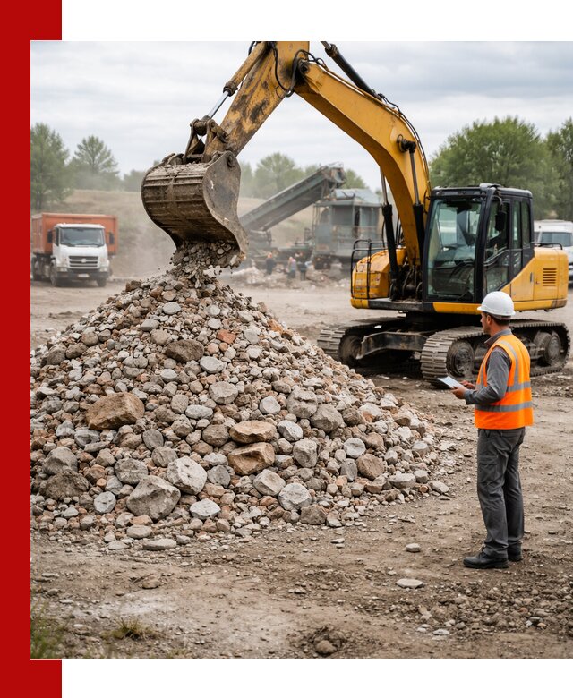 Доставка и вывоз строительного боя в Мончегорске