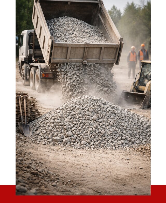 Купить дробленый бетон в Мончегорске от 1717 р./куб | ПРОНЕРУДМнч