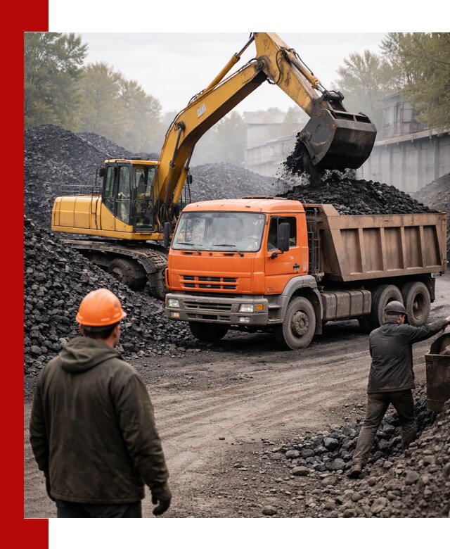 Доставка угля автотранспортом в Мончегорске быстро и выгодно