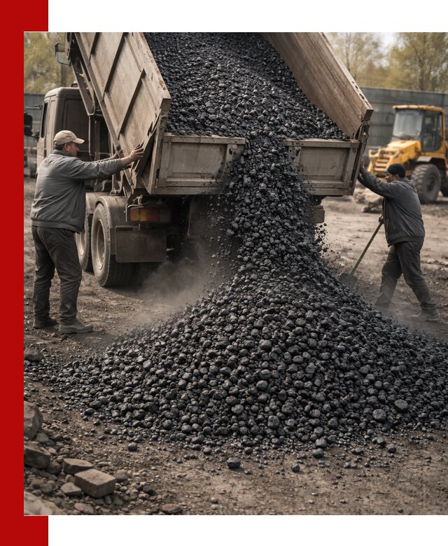 Доставка угля семечка самосвалами в Мончегорске