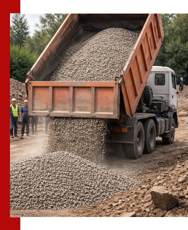 Доставка сыпучих материалов самосвалом в Мончегорске быстро и надежно