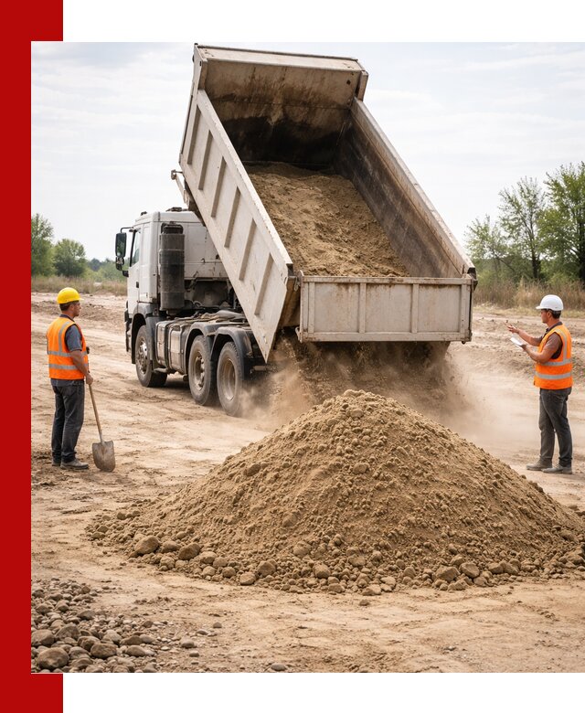 Доставка самосвалом 15 кубов в Мончегорске за город и по городу