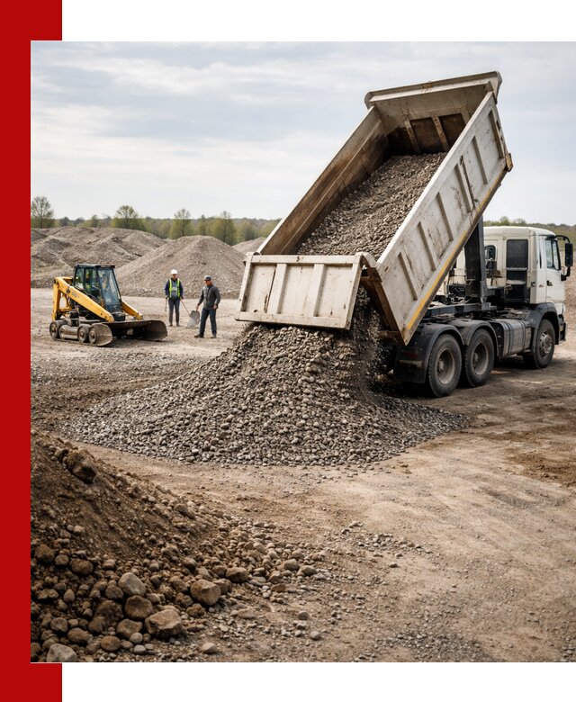 Доставка самосвалом 25 м³ в Мончегорске быстро и надежно