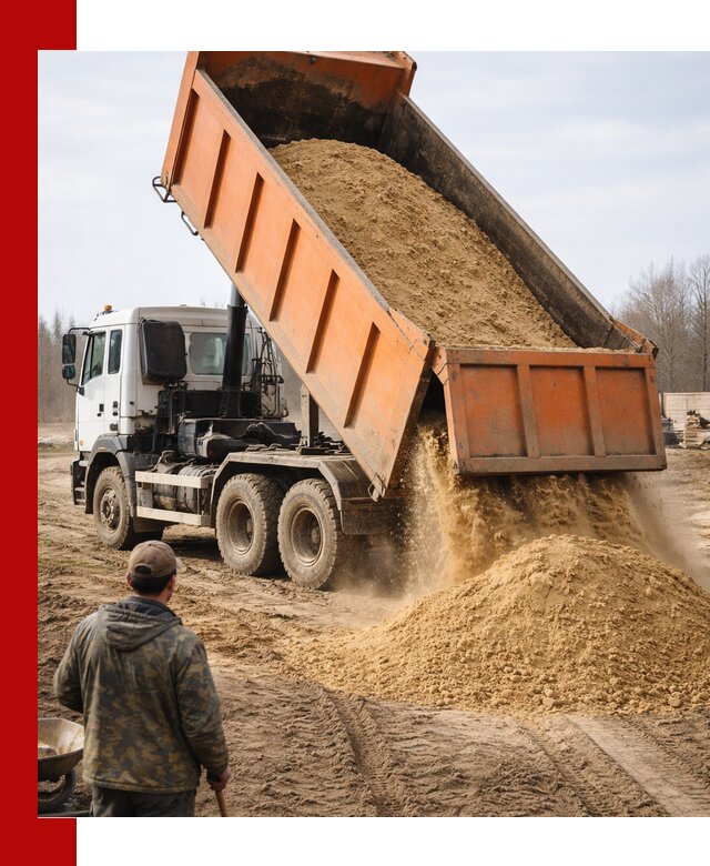 Аренда самосвала 20 тонн для перевозки грузов в Мончегорске