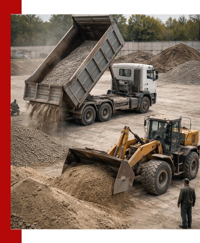 Перевозка сыпучих грузов самосвалами и бортовыми в Мончегорске