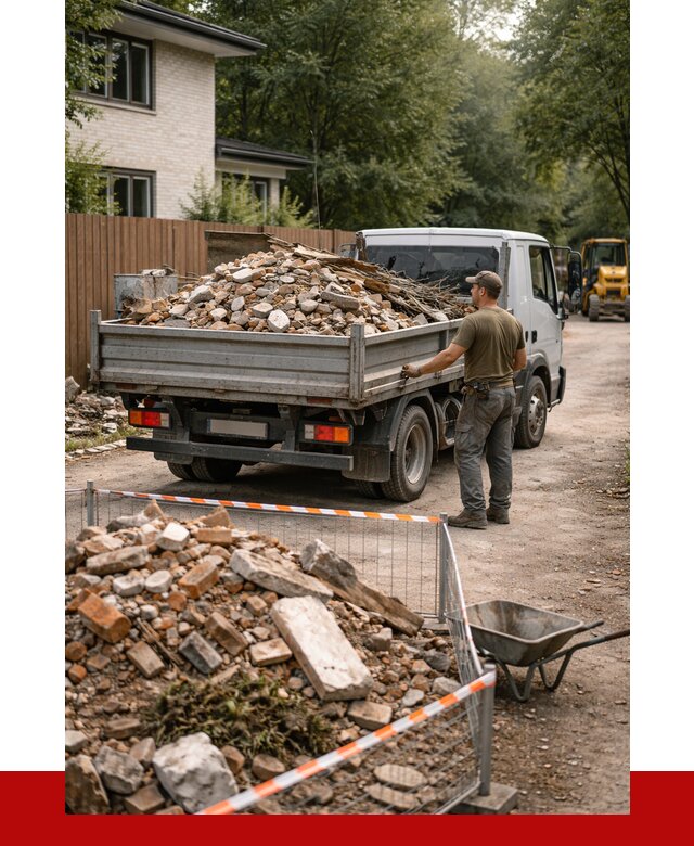 Вывоз строительного мусора с погрузкой в Мончегорске от 7575 р | ПРОНЕРУДМнч