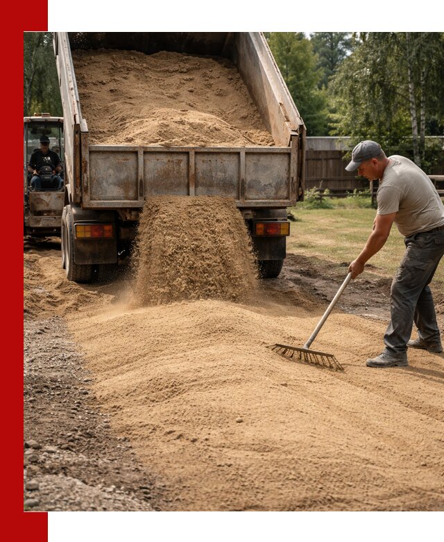 Отсыпка участка песком в Мончегорске быстро и качественно