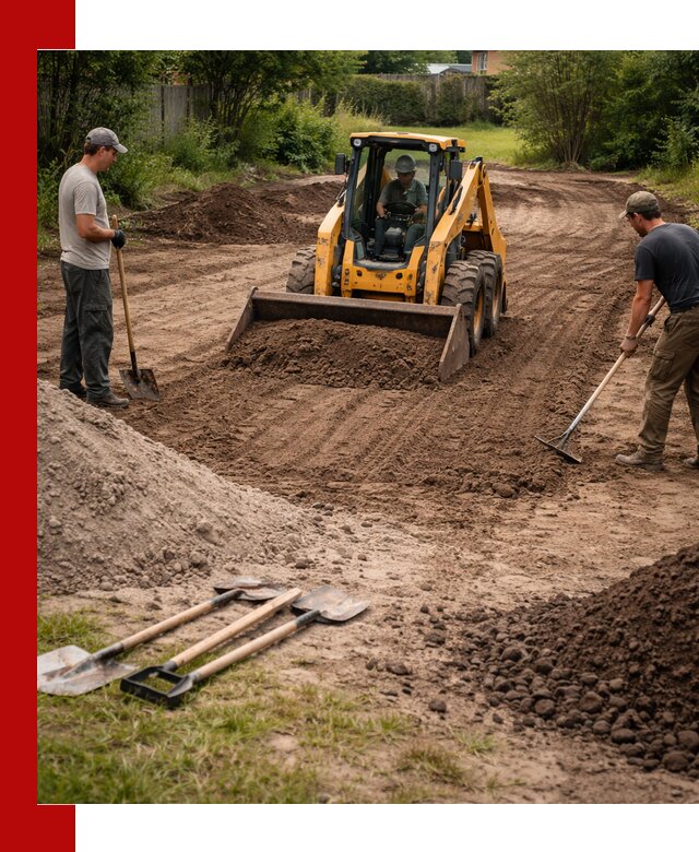 Планировка участка грунтом с вывозом и доставкой в Мончегорске
