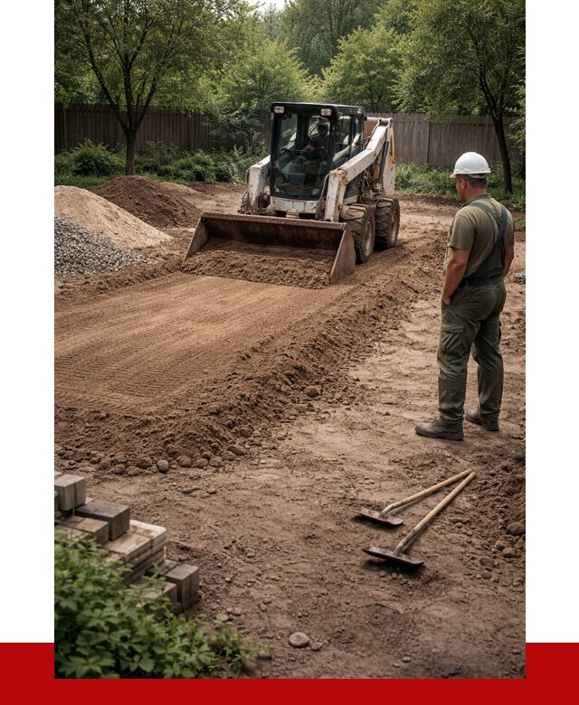 Выравнивание участка под ключ в Мончегорске от 3535 р. | ПРОНЕРУДМнч