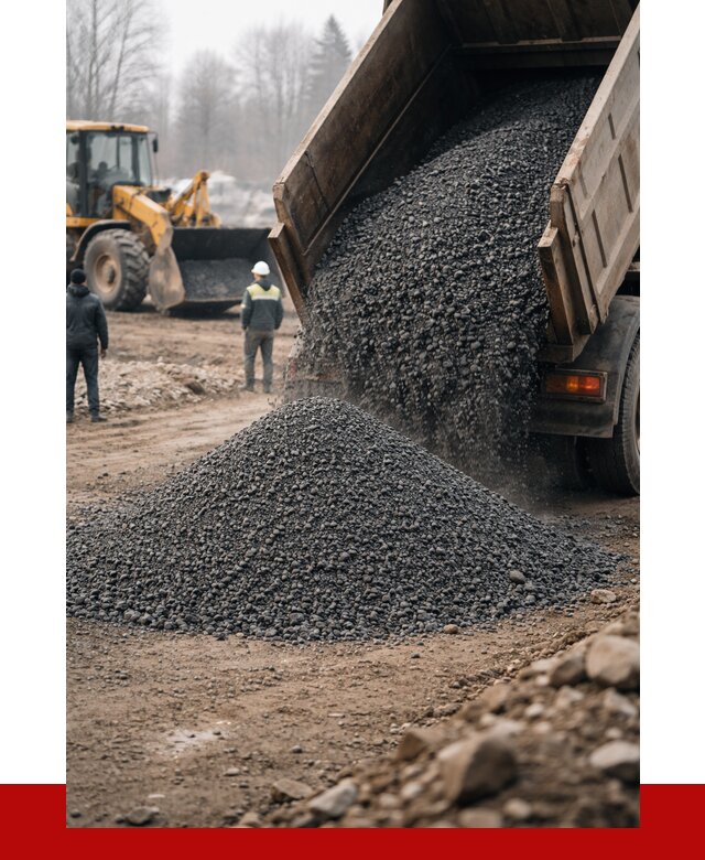 Асфальтовая крошка в Мончегорске с доставкой от 1818 р. | ПРОНЕРУДМнч